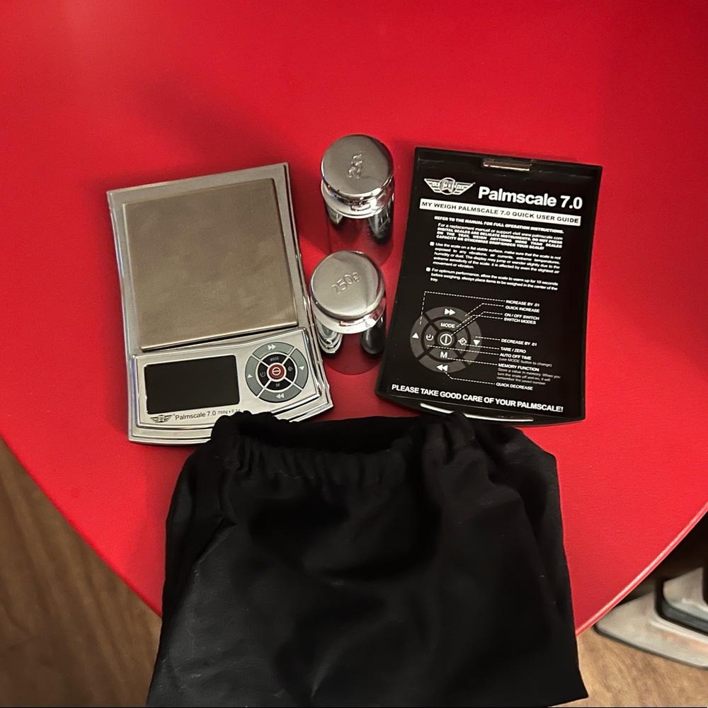 Deluxe palm scale measurement tool weight scale